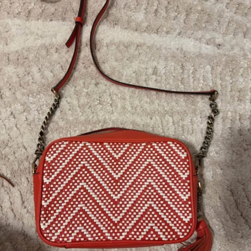 Micheal Kors Ginny Woven Crossbody